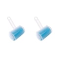 thumbnail image 1 of Toystoory Eliminadores de pelusas reutilizables, limpiador de polvo de silicona lavable a mano, cepillo de afeitar para gatos y mascotas, rodillo Azul 2piezas, 1 of 6