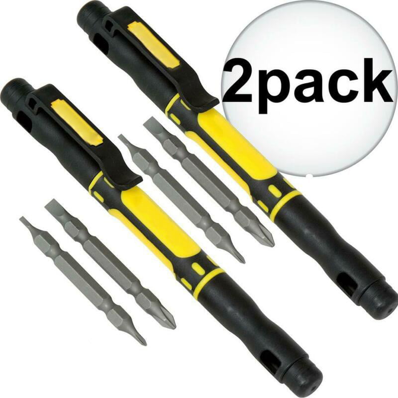Mini 2in1 Dual Function Cross Shaped Screw Driver Slotted Flat Screwdriver New 