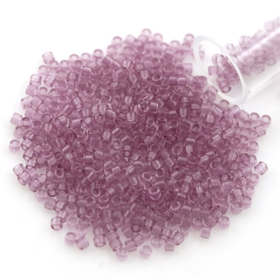 Miyuki Delica Seed Bead 11/0 Transparent Berry
