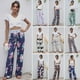 thumbnail image 3 of Pantalones casuales de mujer de Europa y Estados Unidos, pantalones holgados con cordones y estampados a la moda, 3 of 6
