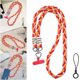 thumbnail image 4 of Crossbody Phone Lanyard Universal Antift para Travel () Red Orange, 4 of 9