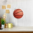 2pcs Wall Mount Basketballs Holder Sports Balls Stand Home Balls