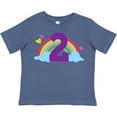 thumbnail image 3 of Inktastic 2nd Birthday Rainbow Cute Girls Girls Toddler T-Shirt, 3 of 5