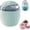 Blue, variant on Personal Ice Cream Maker Mini Kitchen, Electric Portable Ice Cream Maker Making Machine Fruit Yogurt, Quick 15-Minute Small Home Mini Ice-Cream Makers for Everyday Kitchen Use (Pink)