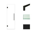 thumbnail image 3 of Transolid Ehta257610c-T Elizabeth 76" High X 25" Wide Hinged Semi Frameless Shower Door -, 3 of 7