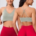thumbnail image 2 of Timegard Sports Bras for Women Adjustable Spaghetti Strap High Support Stretch Workout Running No Underwire Bras, 2 of 5