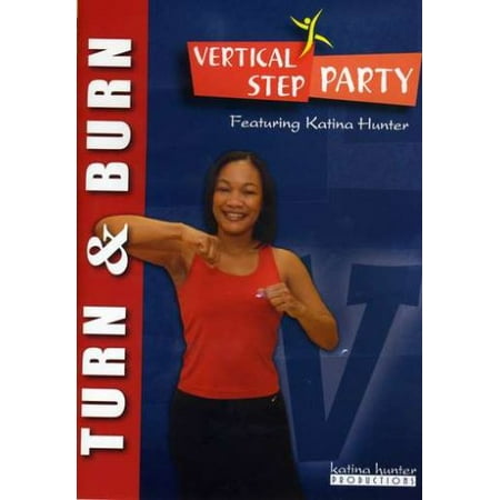 Vertical Step Party Turn & Burn Workout with Katina Hunter [DVD] NEW