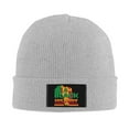 thumbnail image 2 of XMXT Winter Casual Beanie Hats for Men Women, Black History Month Prints Unisex Adult Cap Warm Daily Knit Hat Skull Caps, Gray, 2 of 9