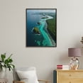 thumbnail image 4 of Paint by Numbers Kit for Adults, Island Coastline Aerial View Ocean Paint by Numbers, Easy Paint by Numbers Kit for Adults Beginner, DIY Adult Paint by Number Kits on Canvas, Home Decor, 4 of 7