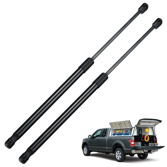 BDFHYK C16-08055 20inch 120lbs (533N) Gas Shocks Struts Lift Support for are ATC Leer Awning Snugtop Topper Canopy Truck Cap Pickup Window RV Door or Toolbox Lid etc, Set of 2