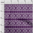 thumbnail image 1 of oneOone Cotton Poplin Fabric Chevron & Triangle Block Print Fabric By The Yard 56 Inch Wide, 1 of 4