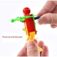 thumbnail image 3 of 5 Pcs Jouet Robot Dansant à Remonter Amusant pour Enfants, Ensemble de Jeu de Rôle pour Enfants, Activité de Fête à Thème Robots, 3 of 5
