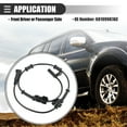 thumbnail image 3 of Unique Bargains ABS Sensor Wheel Speed Sensor for Chrysler 300 2015-2020 for Dodge Challenger NO.68199987AC Black, 3 of 7