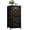 Color 3, variant on Dresser for Bedroom with 4 Storage Drawers Steampunk Gear Mechanism Doors Intricate Brass Cogs Dressers Chest of Drawers Steel Framed Fabric Closet Organizers for Dorm Entryway