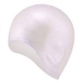 thumbnail image 1 of Liquidation! Bonnets de Natation Femmes Silicone Imperméable Chapeau de Protection pour Cheveux Longs Accessoires de Natation pour Adultes, 1 of 6