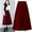 A, variant on Riforla Womens Winter Vintage High Elastic Waist A Line Pleated Wool Midi Skirt Lady Skirt Womens Skirts Black XXXL