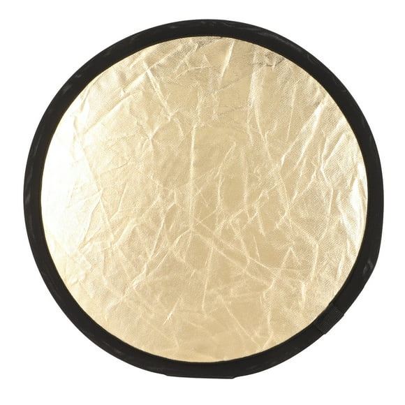 Round Reflector, Nylon High Flexibility 2 In 1 Light Diffuser Board Portable Mini For Photo Studio For Outdoor Lighting For Photography