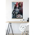 thumbnail image 5 of Marvel Falcon and Winter Soldier - Group One Sheet Wall Poster with Wooden Magnetic Frame, 22.375" x 34", 5 of 5