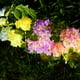 thumbnail image 4 of pstuiky Lámpara de pie con forma de flor artificial bordada de tres cabezas con energía solar para decoración de patios y jardines., 4 of 5