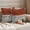 Orange, variant on Pack of 2 Brown Striped Outdoor Pillow Covers Decorative, Waterproof Pillow Protector, Farmhouse Stripes Modern Abstract Art Throw Pillowcases Accent Cushion Cases for Patio Couch Sofa 20"x20"