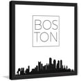 thumbnail image 2 of "Boston Skyline" Framed Painting Print, 2 of 6
