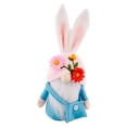 thumbnail image 1 of Dsscvnef Easter Decorations Easter Bunny Decorations for Home Indoor Tiered Tray Desk Easter Spring Easter Rabbit Centerpiece Table Decorations Funny Easter, 1 of 7