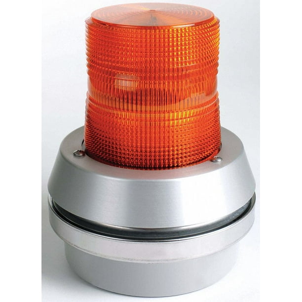 Edwards Signaling Horn Strobe,Amber,Cast Aluminum,120VAC 51XBRFA120A