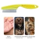 thumbnail image 3 of Peine para para Y Gatos Peine para Pulgas Peine Con Agujas Acero Juego Productos para para Eliminación Pulgas Y Garrapatas Encriptadas Juego 2 Piezas (amarillo) (amarillo + Pequeño), 3 of 9