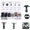 thumbnail image 1 of WWS-60 Pcs Clips de Couverture de Plateau Moteur Kit de Vis en Métal pour Audi VW, 1 of 4