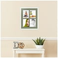 thumbnail image 2 of ArtToFrames Collage Photo Picture Frame with 4 - 6x8" Openings, Framed in White with Basil and Black Mats (CDM-3966-534), 2 of 8