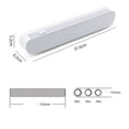 thumbnail image 2 of Cortador de envoltura de plástico con succión, reutilizable, ajustable, dispensador de film transparente y de aluminio, suministros de cocina, 2 of 14