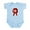 Sky Blue, variant on - A Product Of Georgia Body Suit - Baby Light Bodysuit, Size Newborn - 24 Months