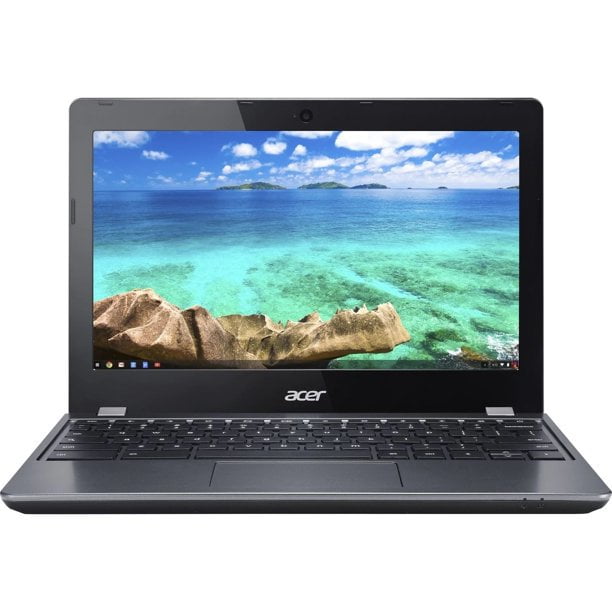 Acer Chromebook C740-C4PE Intel Celeron 3205U X2 1.5GHz 4GB 16GB SSD 11.6", Gray (Scratch and Dent)