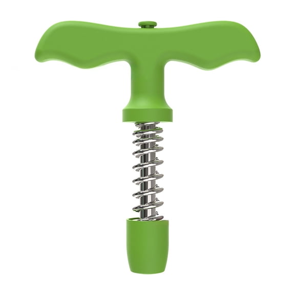 Heavy-Duty Coconut Opener Tool - T-Shaped Fruit Divider for Easy Coconut & Fruit Preparation, Durable Metal Kitchen Gadget