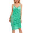 thumbnail image 6 of SAYFUT Swimsuit Cover Ups for Women Beach Wrap Dresses Sexy Backless Lace Hollowed-Out Plus Size Skirt Swimwear Bikini Cover-ups, 6 of 8