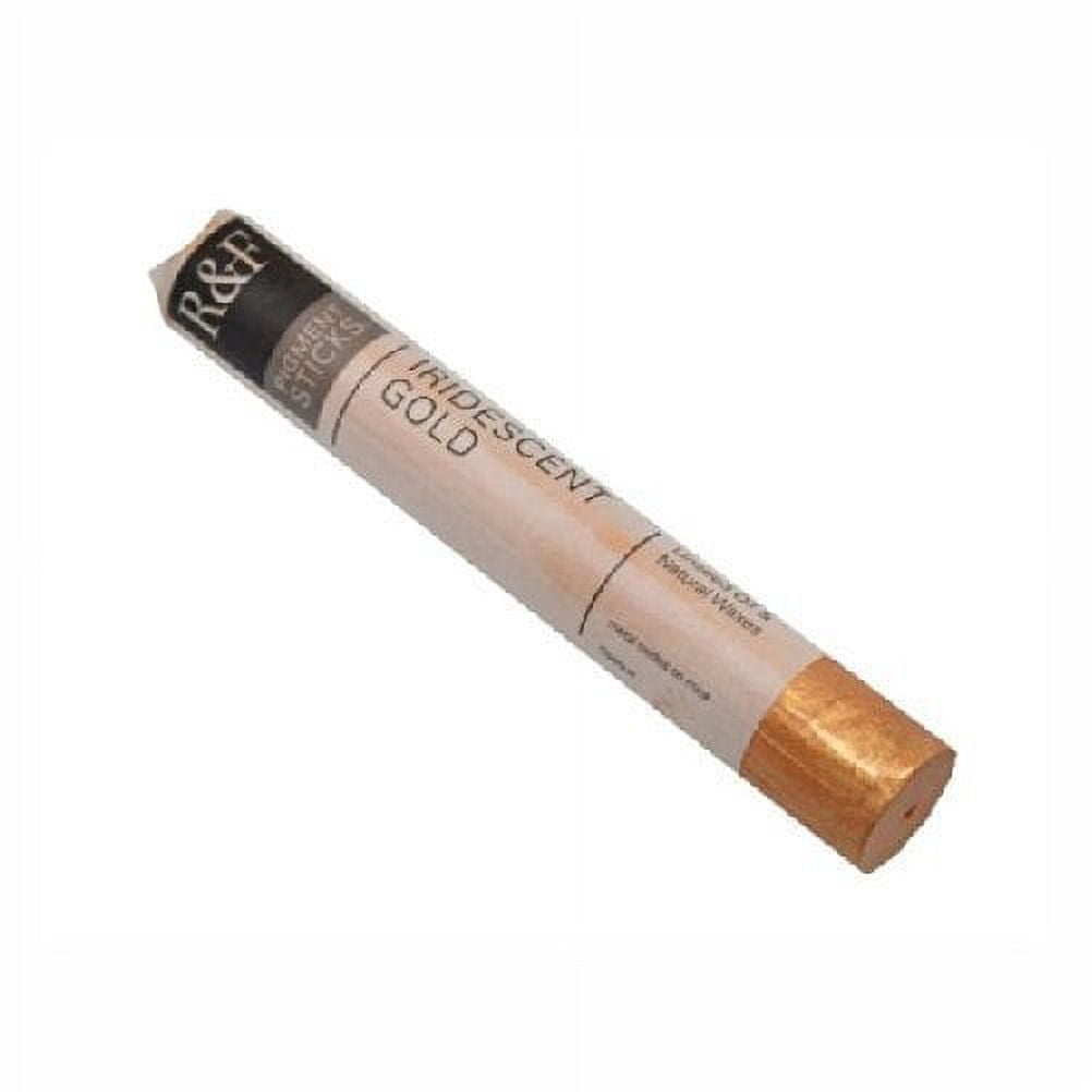 R&F Handmade Paints Pigment Stick, 38ml, Iridescent Gold