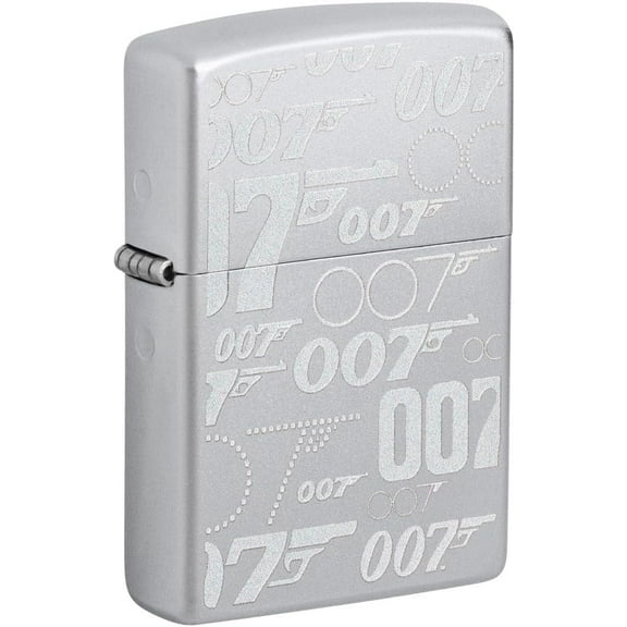 Zippo Lighter - Personalized Customize Message Engrave on Backside for James Bond 007 (Motif 48735)