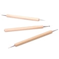 thumbnail image 3 of de Indentación de de 3 Piezas para Herramienta de piz de Pintura de Talla de Arcilla Hugo lápiz de bola para 3pcs determinado modelo de estampación de herramientas de escultura de arcilla, 3 of 10