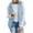 Light Blue, variant on LSLJS Fashion Woman Sleeveless T-Shirt Winter Jacket Outerwear Zipper Blouse Coat Tops, Women's Outerwear Vests