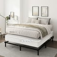 thumbnail image 3 of Arctus 9" Queen Box Spring, Metal Mattress Foundation, Fabric Cover Included, Easy Assembly, 3 of 9