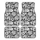 thumbnail image 1 of Fotbe Tropical Leaves Juego de 4 Tapetes para Auto con Estampado – Alfombrillas de Goma Reforzada, Diseño Antideslizante, Protección para Todo el Año – Vehículos, Autos, Camionetas y SUVs, 1 of 7
