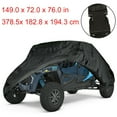 thumbnail image 2 of Labwork UTV Cover 4 Seater Heavy Double Row Seat Utility Vehicle Cover Replacement for Polaris RZR XP 4 Turbo S, 2 of 5