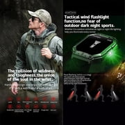 Rainbuvvy KR82 SmartWatch 2.1 inch AMOLED , Flashlight, Outdoor Sports Watch