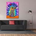thumbnail image 3 of Epic Graffiti 'I Love my Dog' by Hello Angel, Giclee Canvas Wall Art, 40"x54", 3 of 8