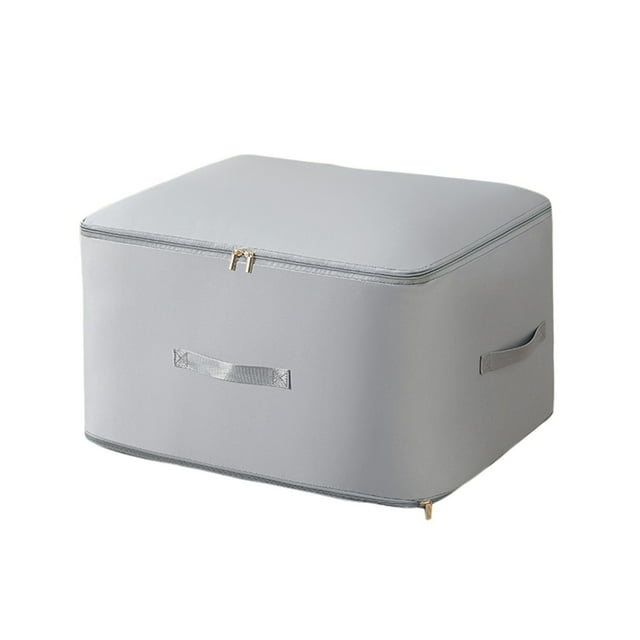 Hearth & Gear The Material For Home Textile Storage Has A Wide Range Of Uses And Is Designed To Space Blanket Storage Organizer Large Foldable Storage with Lids Cloth Container Organize 13x13 Storage