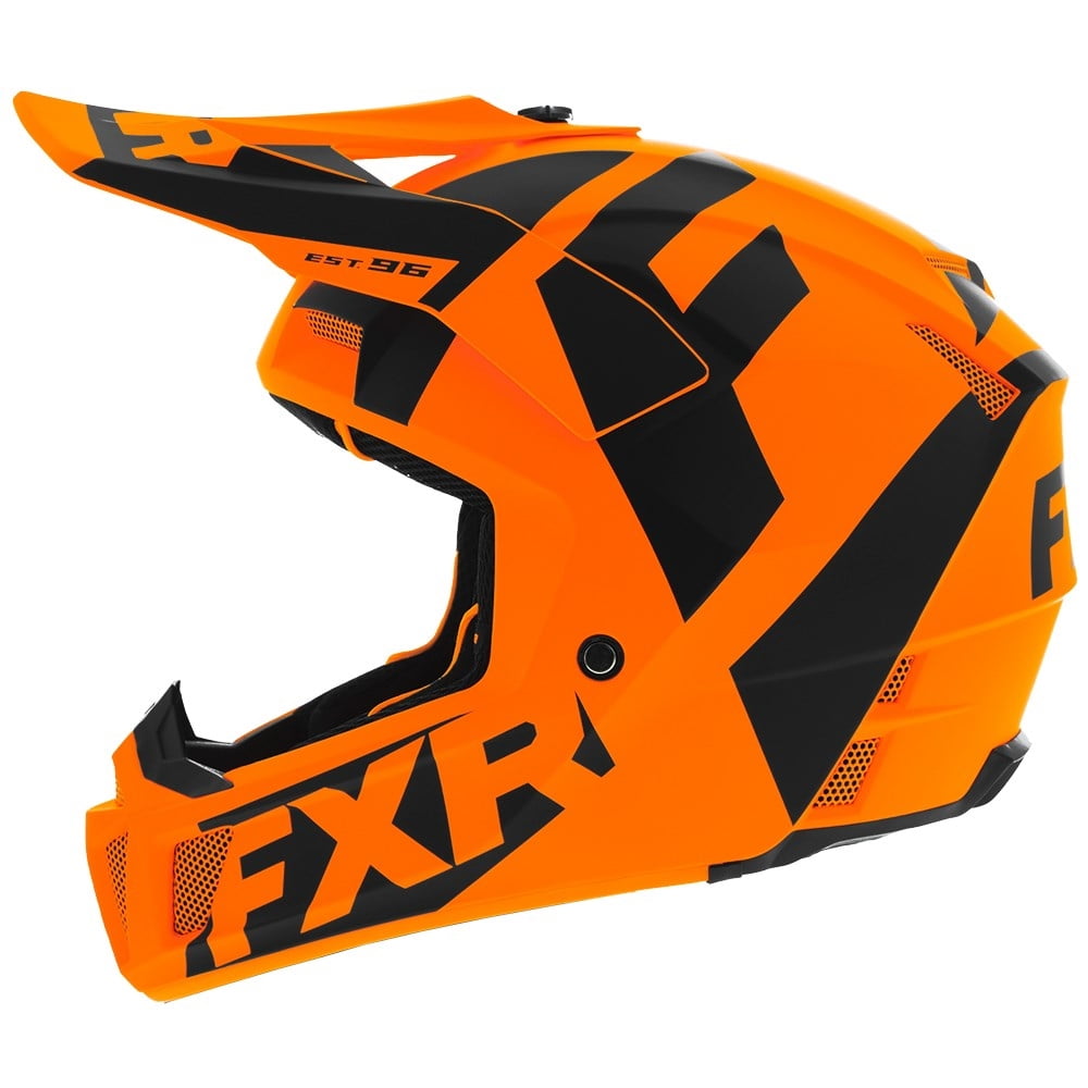 FXR Clutch CX Helmet Orange/Black Medium