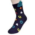 thumbnail image 2 of JJMax Silly Emoticon Poo Socks - Cute Emoji Poop Characters, 2 of 6