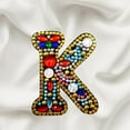 thumbnail image 2 of Porte-clés de Noël 26 Lettres Pendentif Strass, 2 of 8