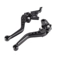 thumbnail image 2 of Motorcycle Clutch Short Brake Lever Handle for Grom MSX125 ‑ Black 13‑18, 2 of 11