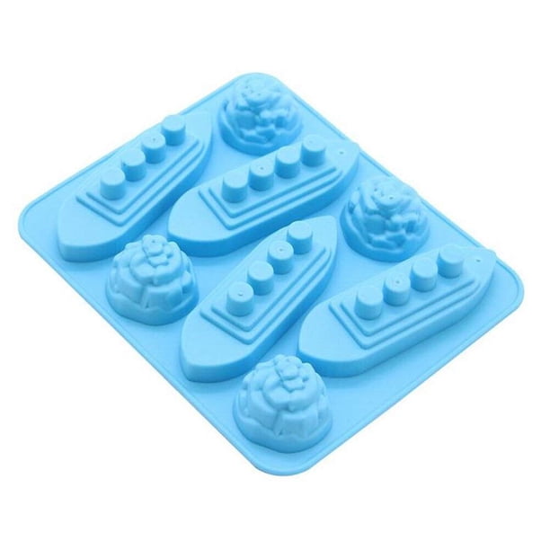 Bandejas de cubitos de hielo Iceberg fáciles de usar, máquina para hacer hielo con temática de película, molde para hacer cera derretida para jabón, chocolate, caramelo, crayón